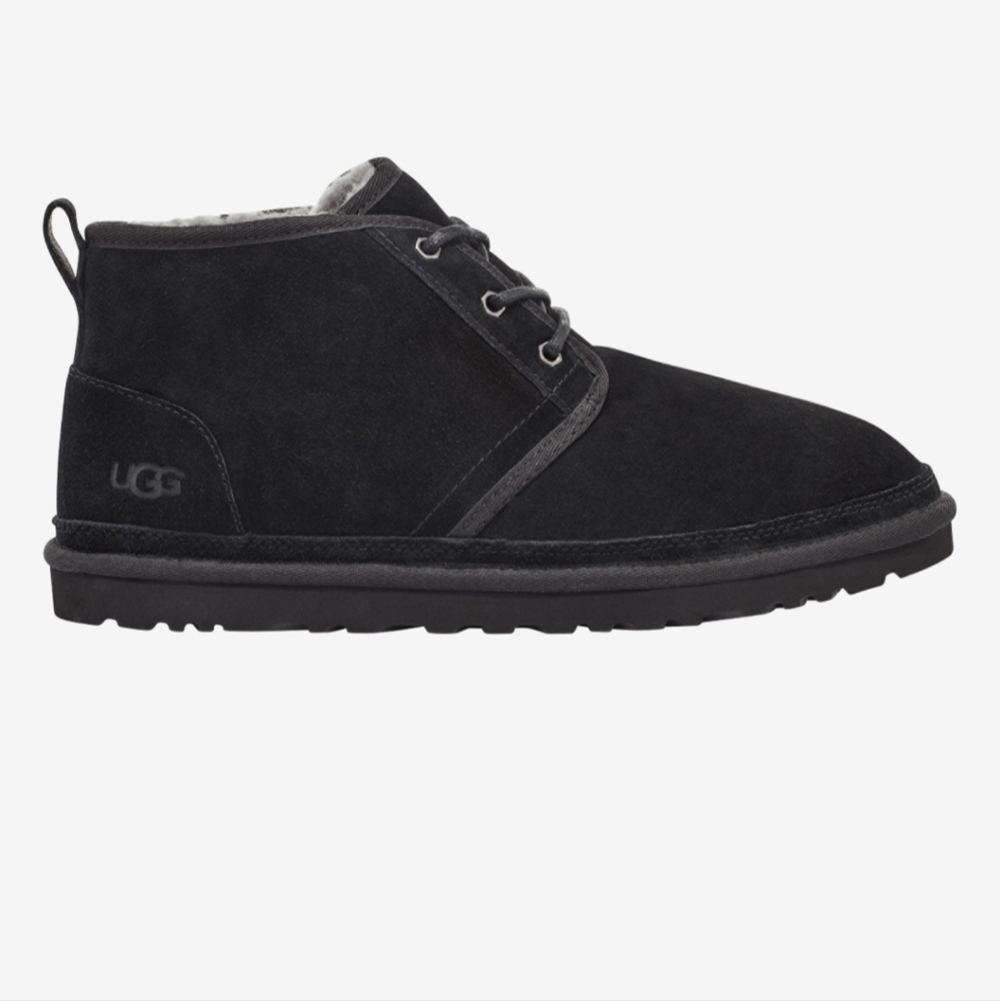 UGG Men's Black Suede Boots